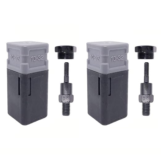 2PCS Riveting nut Tool Replacement Mandrel, Metric and SAE Mandrel (10-32)
