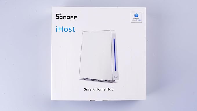 SONOFF iHost Smart Home Hub, 2G Central Control Gateway, Private Local Server for Secure Home Automation, LAN&Zigbee Compatibility, Local Data Storage and Open API for Customization(RV1109 DDR4 2GB)