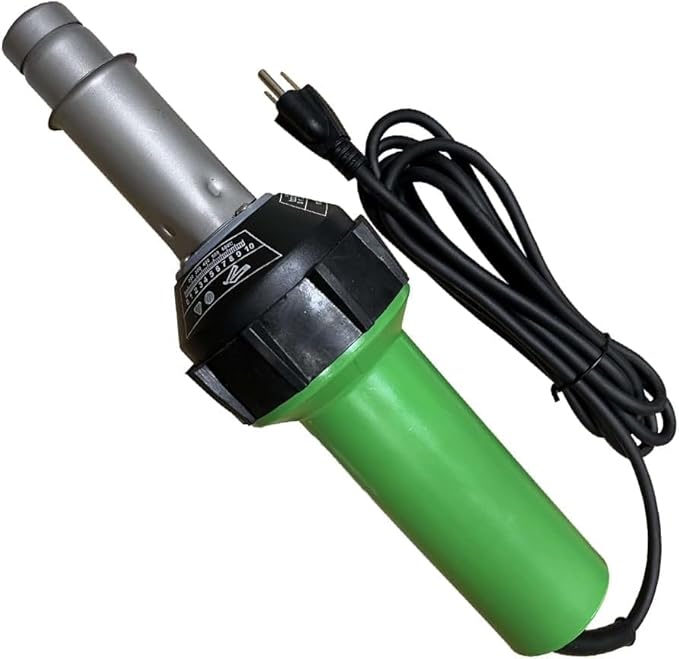 Beyondlife 1600W Hot Air Plastic Welder Welding Gun Plastic Welder Roofing Flooring Kit with Various Welding Nozzles, Vinyl Flooring Skiving Kit, Groover in 17" Carry Case