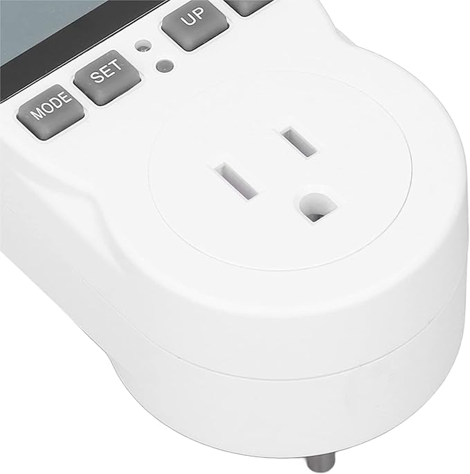 Digital Thermostat Outlet Plug Temperature Controller, Temperature Control Socket Thermostat Controlled Outlet with Alarm System for Aquariums, Greenhouses(US Plug 15A 1800W)