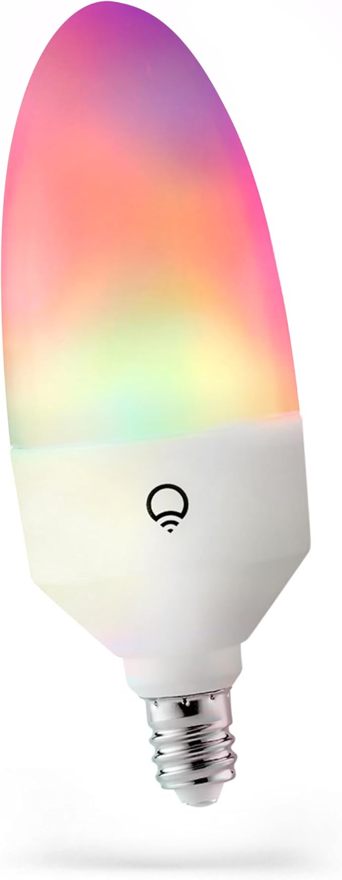 LIFX Candle Color, E12 Polychrome Technology™, Wi-Fi Smart LED Multicolors Light Bulb, 27 addressable Zones per Candle, No Bridge Required, Works with Alexa, Hey Google, HomeKit and Siri