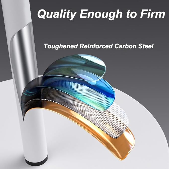 Mobile Standing Desk Height Adjustable Floor Laptop Stand, Computer Cart Workstation, Projector Stand, Teacher Podium for Home, Office, Classroom