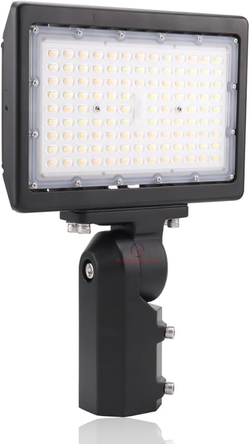 RuggedGrade 90W LED Flood Light | Kivo II CS Series | 13,050 Lumens | Color Selectable 3000K/4000K/5000K | Outdoor Waterproof Security Light | Slip Fit Mount with Photocell | DLC 5.1 Premium