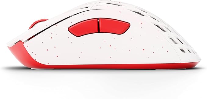 PWNAGE Stormbreaker Carbon Fiber MAX CF Wireless Gaming Mouse 8kHz - 45grams Ultralight Esports Pro Gamer Flawless Professional PAW3950 Optical Sensor 36k DPI - 8000Hz - Large Ergo -Frost Fire