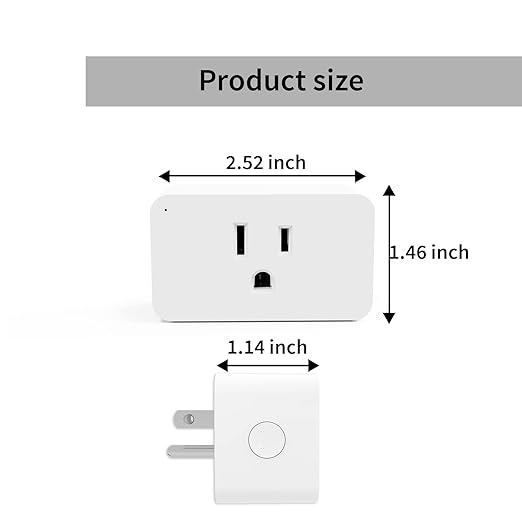 New One Z-Wave Plug 700 Series, Zwave Repeatert, Zwave Smart Plug Indoor, Z-Wave Hub Required, Compatible with Alexa, Google Assistant, SmartThings, Wink