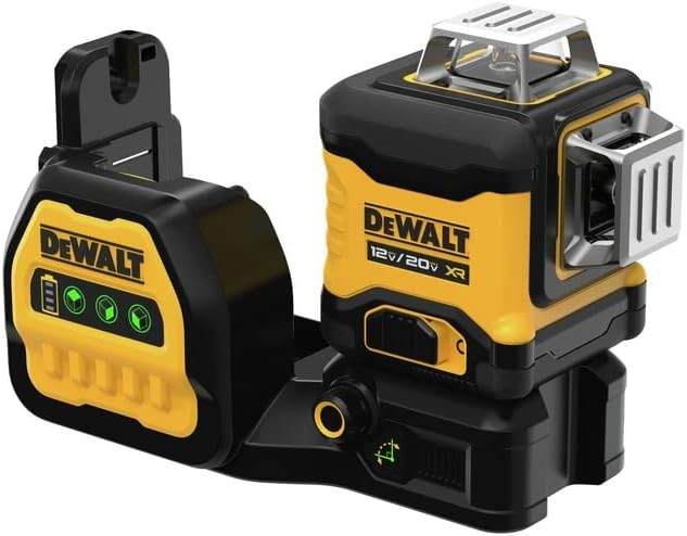DEWALT 20V/12V MAX Laser Level Kit, 3 x 360, Green (DCLE34030G)