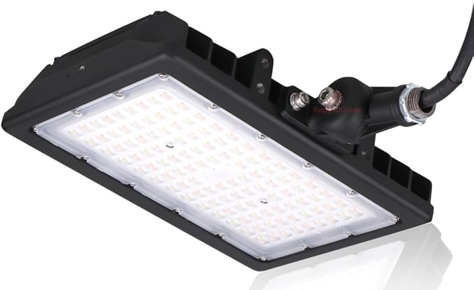 RuggedGrade 120W LED Flood Light | Kivo II CS Series | 17,400 Lumens | Color Selectable 3000K/4000K/5000K | Outdoor Waterproof Security Light | Knuckle Mount with Photocell | DLC 5.1 Premium
