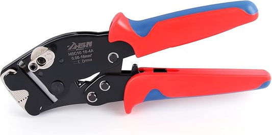 Zhushan Ferrule Crimping Tool,16-4A Front Loading Ferrule Crimper from 30-5AWG (0.08-16mm²) for Wire End Sleeves and Wire End Terminal