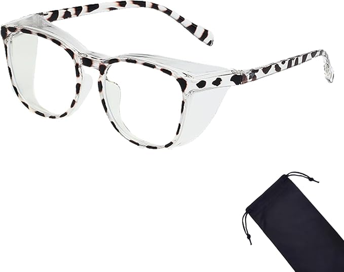 Safety Glasses for Men Women, Anti Fog Safety Goggles Comfortable Blue Light Blocking UV Protective Adult Nurse