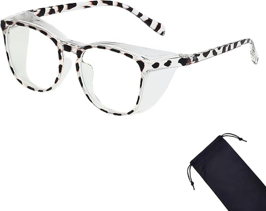 Safety Glasses for Men Women, Anti Fog Safety Goggles Comfortable Blue Light Blocking UV Protective Adult Nurse