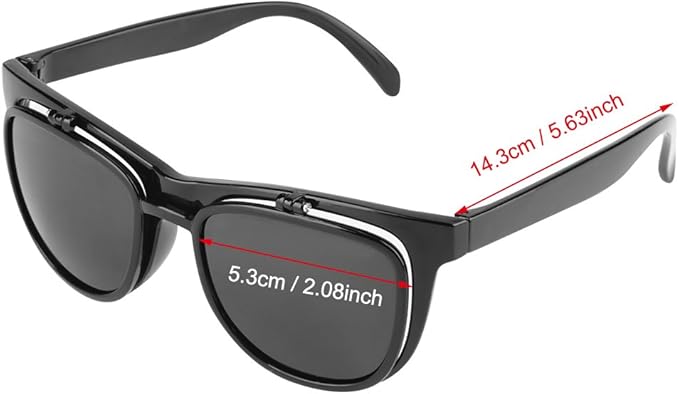 Flip-up Welding Goggles, Safety Welding Goggle Working Protective Goggles, Eye Protective Safety Glasses for Welding, Soldering, Torching, Brazing and Metal Cutting