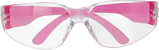 BISON LIFE Safety Glasses - Scratch Resistant Wrap Around Eyewear, Polycarbonate ANSI Z87.1 Impact Resistant Lens