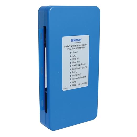 Invita Wi-Fi Thermostat | 2-Wire, Energy Star Approved, Up to 2-Stage Heat, 2-Stage Cool, Fan and 2 Accessories or Up to 4-Stage Heat, 2-Stage Cool, Fan, Reversing Valve and 1 Accessory | White