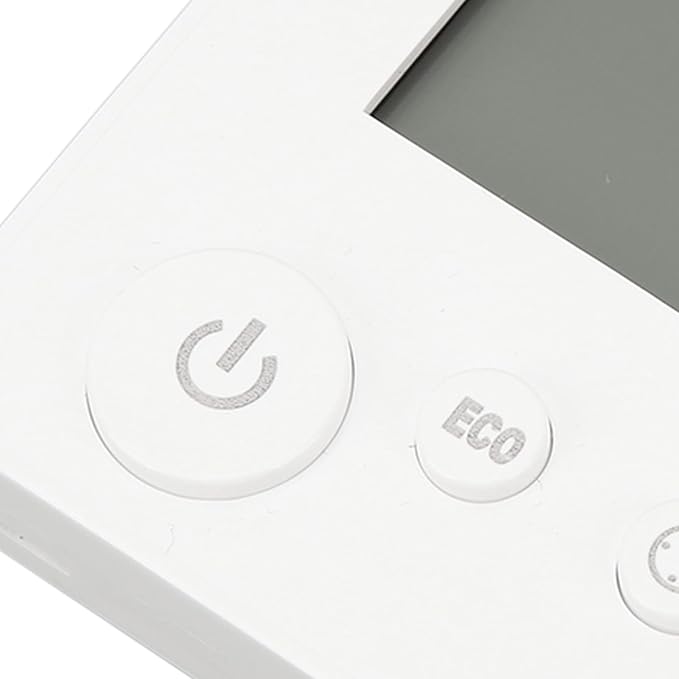 Floor Heating Thermostat, 90V-240V Floor Temperature Controller Smart Programmable Control Panel LCD Display for Home Indoor