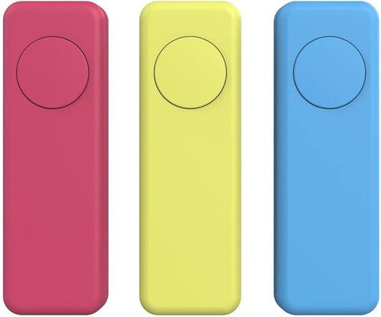 THIRDREALITY ZigBee Smart Button 3 Pack, Red Blue Yellow, 3-Way Remote Control, Require Zigbee hub, Work with SmartThings, Aeotec, Hubitat, Home Assistant, Third Reality Hub, Battery Included.