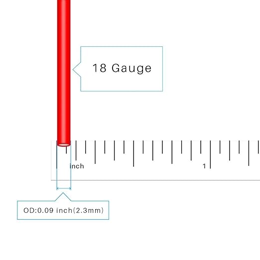 BNTECHGO 18 Gauge Silicone Wire Kit 10 Color Each 25 ft Flexible 18 AWG Stranded Tinned Copper Wire