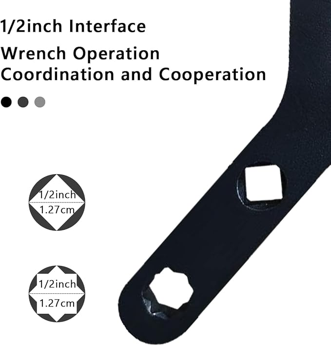 2Pcs lower Control Arm Prying Tool, Ball Joint Removal Tool, Lower Ball Joint Removal Tool, Universal Ball Joint Puller Kit for Car Truck SUV (Black)