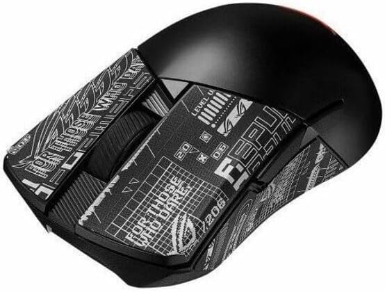 ASUS ROG Gladius III Wireless Aimpoint Gaming Mouse – Right-Handed Ergonomic, 79g, Tri-Mode Connectivity, 36K DPI, up to 119Hr Battery, Hot-Swappable Switches, PC/Mac Support - Black