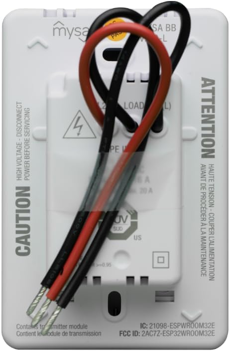 Mysa Smart Thermostat LITE for Electric Baseboard Heaters 240V | DIY Install | Use w/HomeKit, Alexa, Google Home | Wi-Fi Programmable | Remote Control with Free App