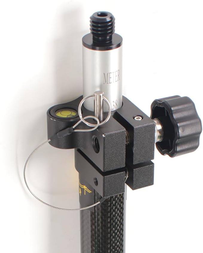 Telescopic GPS Pole， GPS Rod 2.5m/8.2Ft for Land Surveying & Engineering GPS/GNSS Accessory and Instruments (GLS25)