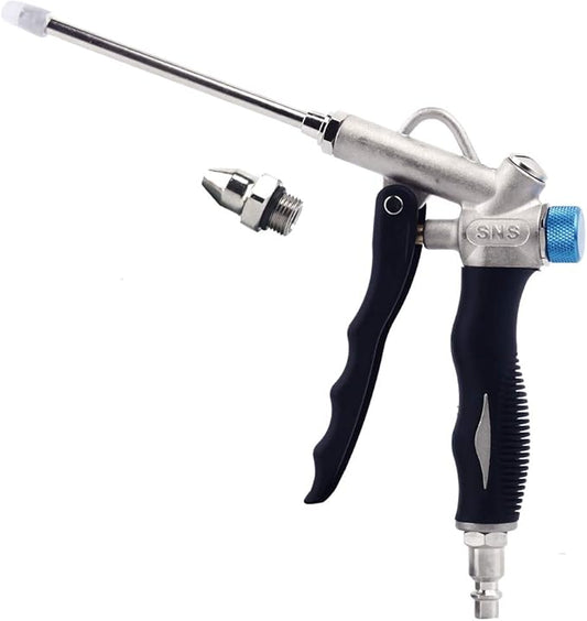 SNS Tools Air Blow Gun 2-Way(Air or Water) Adjustable Air Flow, Extended Nozzle DG-N20