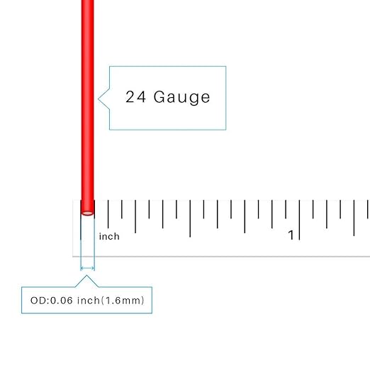 BNTECHGO 24 Gauge Silicone Wire Kit 10 Color Each 30 ft Flexible 24 AWG Stranded Tinned Copper Wire