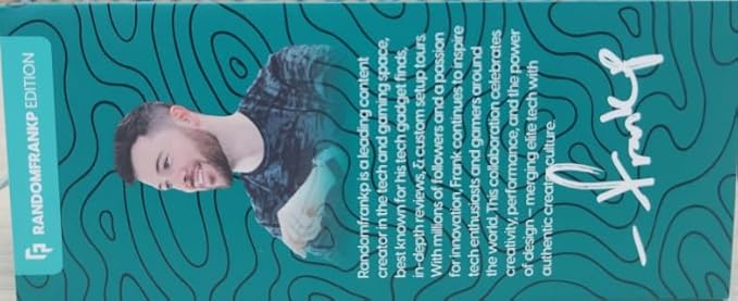 Pulsar Gaming Gears X2 Crazylight Wireless Gaming Mouse, Ultra Lightweight 1.27 oz (36g), Optical Switch, 32000 DPI, 750 IPS, XS-1 Sensor, 8k Compatible (RandomFrankP Edition)