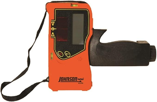 Johnson Level & Tool 40-6780 One-Sided Laser Detector w/Clamp, Red Beam, 1 Laser Detector