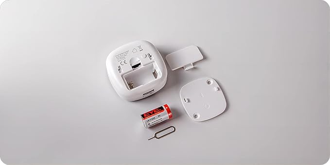 HEIMAN Z-Wave Motion Sensor, Wireless Home Security PIR Motion Detector, Real-Time App Notifications and Large Area Detection, Contact Sensor for Smart Home Automation,Z-Wave hub Required