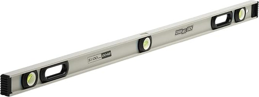 CHANNELLOCK 48-Inch, Professional-Grade Aluminum I-Beam Level with 3 Vials, 5100-0048