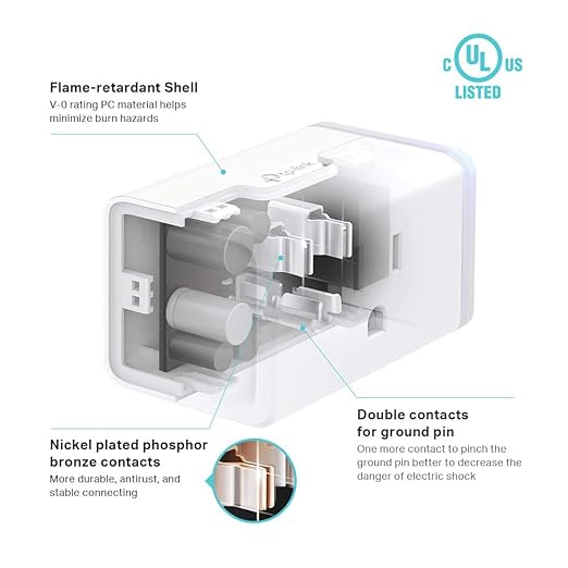 Kasa Smart Plug HS103P2, Smart Home Wi-Fi Outlet Works with Alexa, Echo, Google Home & IFTTT, No Hub Required, Remote Control,15 Amp,UL Certified, (Pack of 2) White