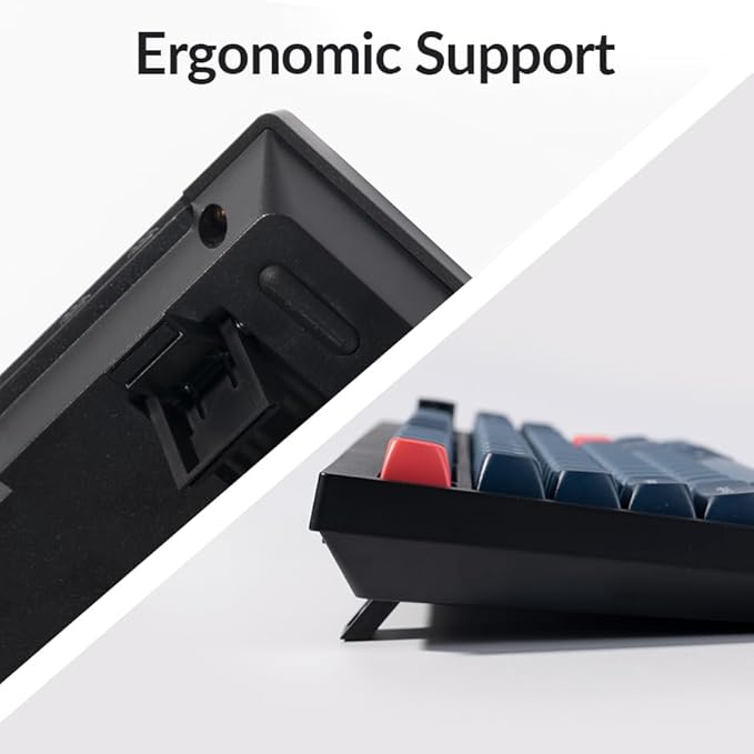 Keychron V3 Max TKL Wireless Mechanical Keyboard, QMK/VIA RGB Bluetooth/2.4 GHz/Wired, 87 Keys Hot-Swappable with Gateron Brown Switch, Compatible with Mac Windows Linux