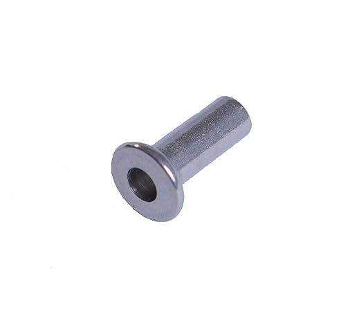 Cable Railing Stainless Steel Protector Sleeves for Wood and Composite Posts for 1/8", 5/32" or 3/16" Cables (Lot of 100)