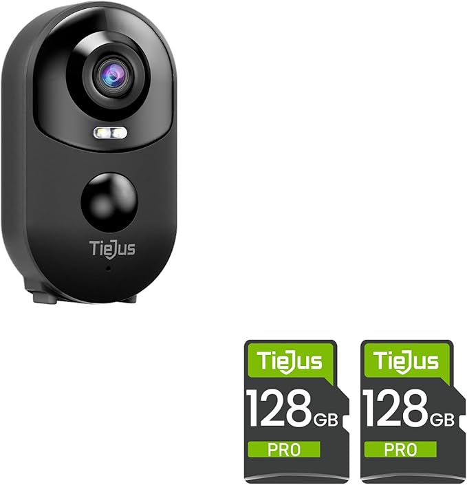 128G SD Card 1 Pack for Security Camera,Memory Card Full HD Video Compatible with Digital Camera