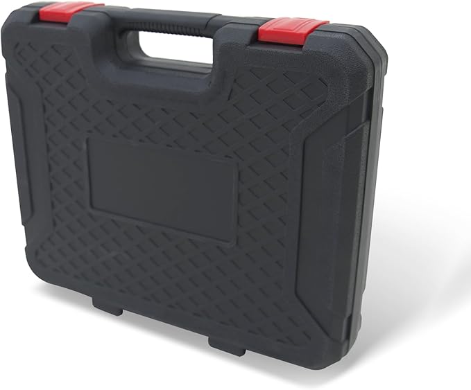 Household Tools Kit Essential Home Repair Set with Plastic Toolbox Ideal for College Students, Home Use & More