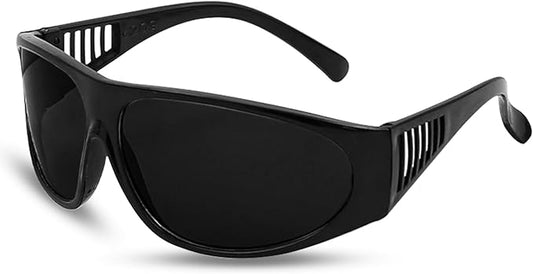 Welding Glasses, Anti-scratch Welding Goggles, Wrap-around Safety Glasses, UV Protection, Welding Glasses for Men Eye Protection