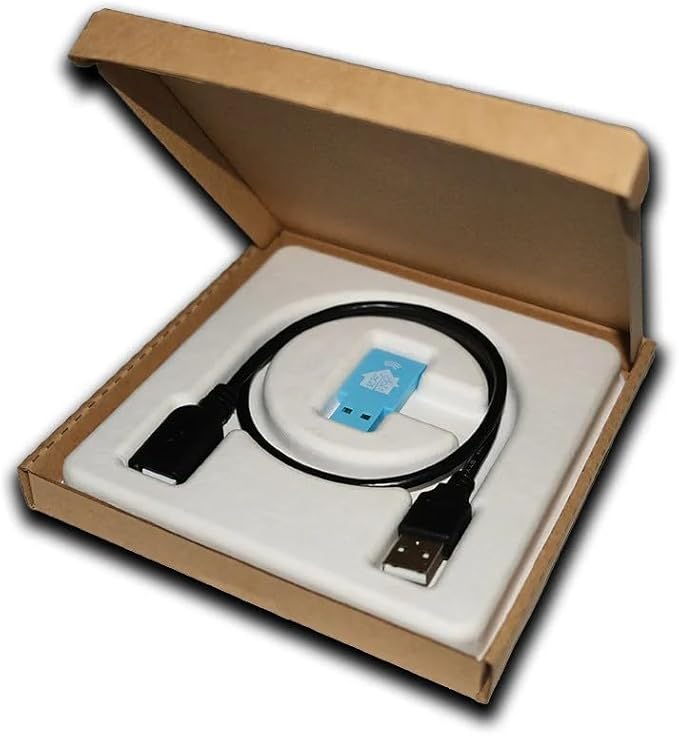 Home Assistant Connect ZBT-1, Zigbee, Thread, Matter, USB Stick Hub SkyConnect,Dongle, Zigbee USB Gateway with Antenna for Home Assistant, Sky Connect, ZBT