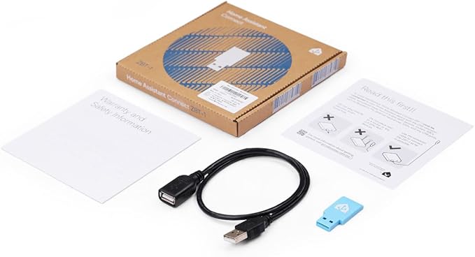 Home Assistant Connect ZBT-1, Zigbee, Thread, Matter, USB Stick Hub SkyConnect,Dongle, Zigbee USB Gateway with Antenna for Home Assistant, Sky Connect, ZBT