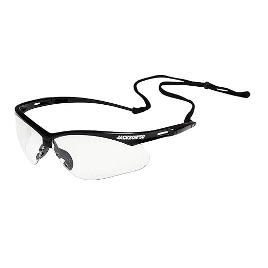 Jackson Safety SG Safety Glasses - Eye Protection for Men & Women - ANSI Z87.1 - Pack of 12 (Multiple Styles)