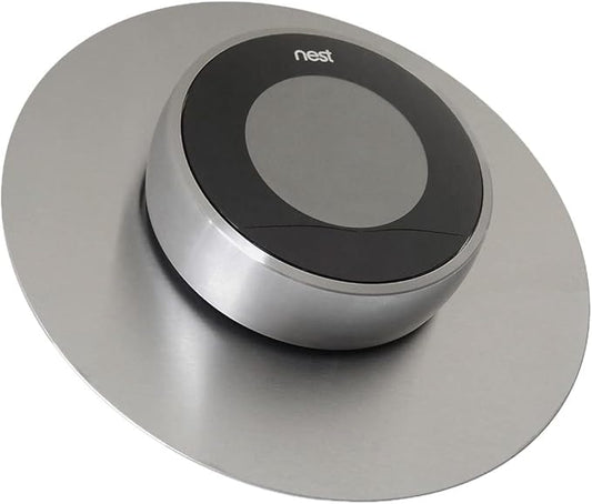 Performore Humble Abode Creations Nest Thermostat- 6" Stainless Steel Wall Plate Cover, Compatible with 1st, 2nd, 3rd Generations and Nest Thermostat E (Not Compatible with 2020 New Models)