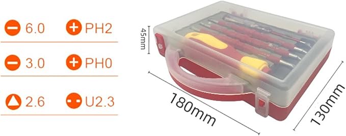 5 in 1 Insulated Screwdriver Set - Electrician Tool Set with Screwdriver Organizer