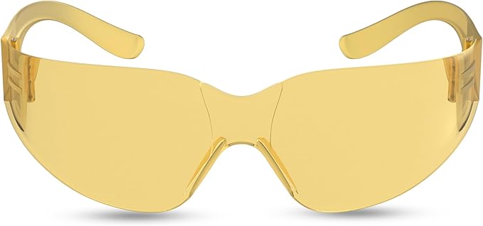 Work Safety Glasses For Men | Ansi Z87 Certified Safety Goggles For Shooting Range | Anti-Scratch Outdoor Glass