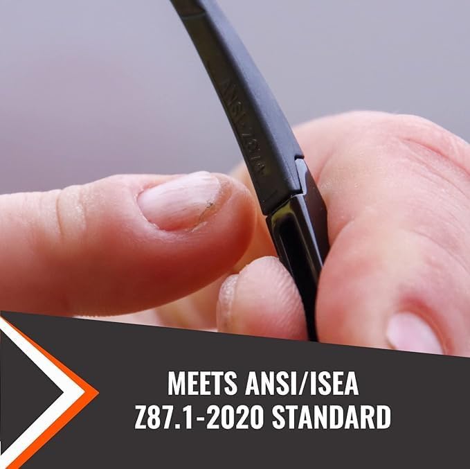 Malta Dynamics APEX Safety Glasses – Construction Safety Glasses for Men and Women with Anti Scratch and Anti Fog Protection, ISEA & ANSI Z87 Compliant (Clear, 36 Pairs)