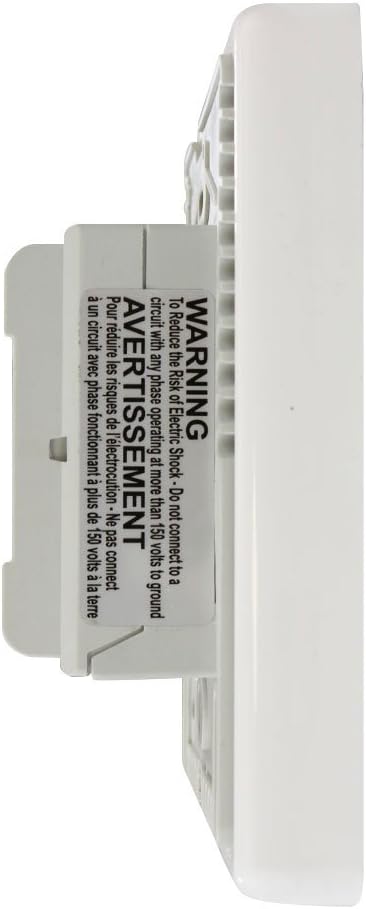 Thermostat THERMST-D Non-Programmable Thermostat w/Built-in GFCI for Control of 120V or 240V Radiant Heat Includes Floor Sensor