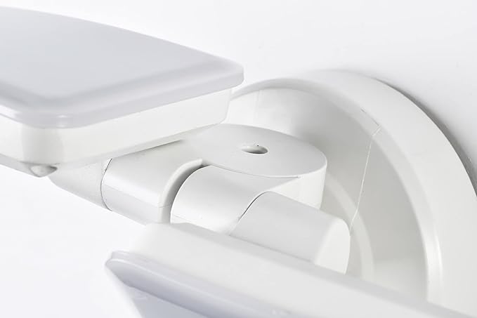 30W LED Motion Sensor Security Light Outdoor, 180 Degree, 2600 LM, 5100 K, ETL Water Resistant, 2 Head Adjustable Motion Sensor Outdoor Detector Light for Patio, Garage, Porch (White)