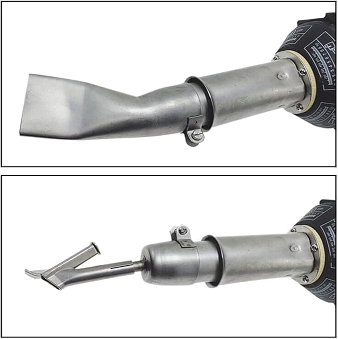 Beyondlife 1600W Hot Air Plastic Welder Welding Gun Plastic Welder Roofing Flooring Kit with Various Welding Nozzles, Vinyl Flooring Skiving Kit, Groover in 17" Carry Case