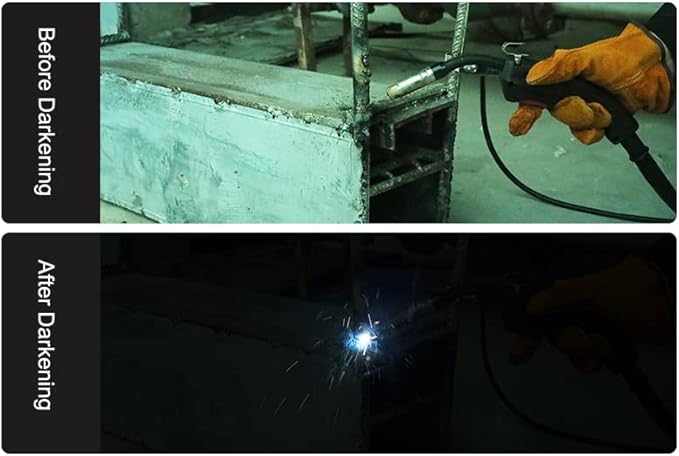 Panoramic View Welding Glasses True Color Auto Darkening Welding Goggles Welder Safety Eye Protection Mask Helmet Accessories