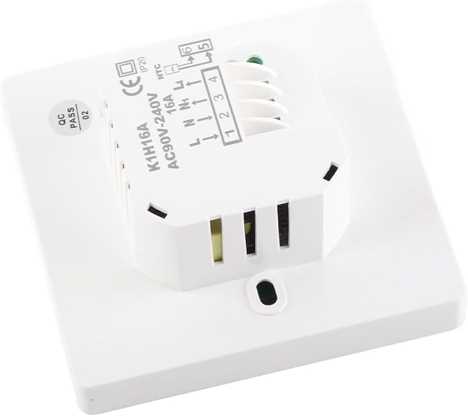 Electric Baseboard Heaters Thermostat, Programmable Thermostat with LCD Display, High Accuracy Smart Thermostat for Electric Heating System