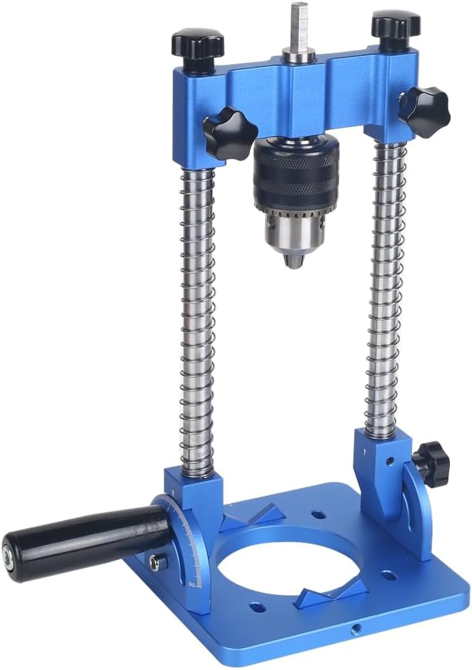 Portable Drill Guide, Angle Drill Jig for Straight Holes, Precision Press Adapter for Woodworking DIY