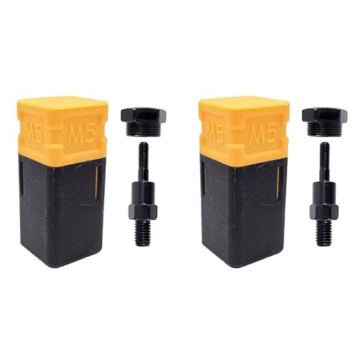 2PCS Riveting nut Tool Replacement Mandrel, Metric and SAE Mandrel (M5)